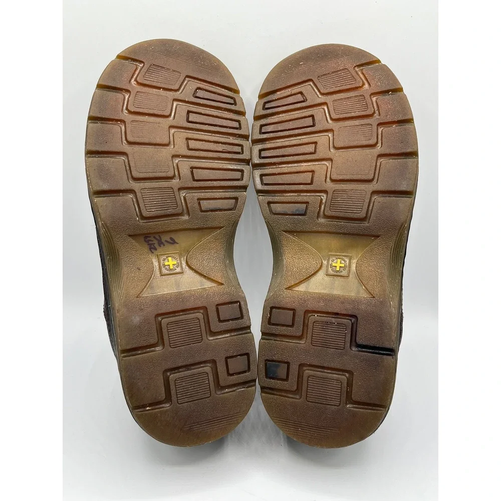 Dr. Martens 11198 Men Brown Leather Slip On Loafer Shoes Size US 10 EU‎ 43